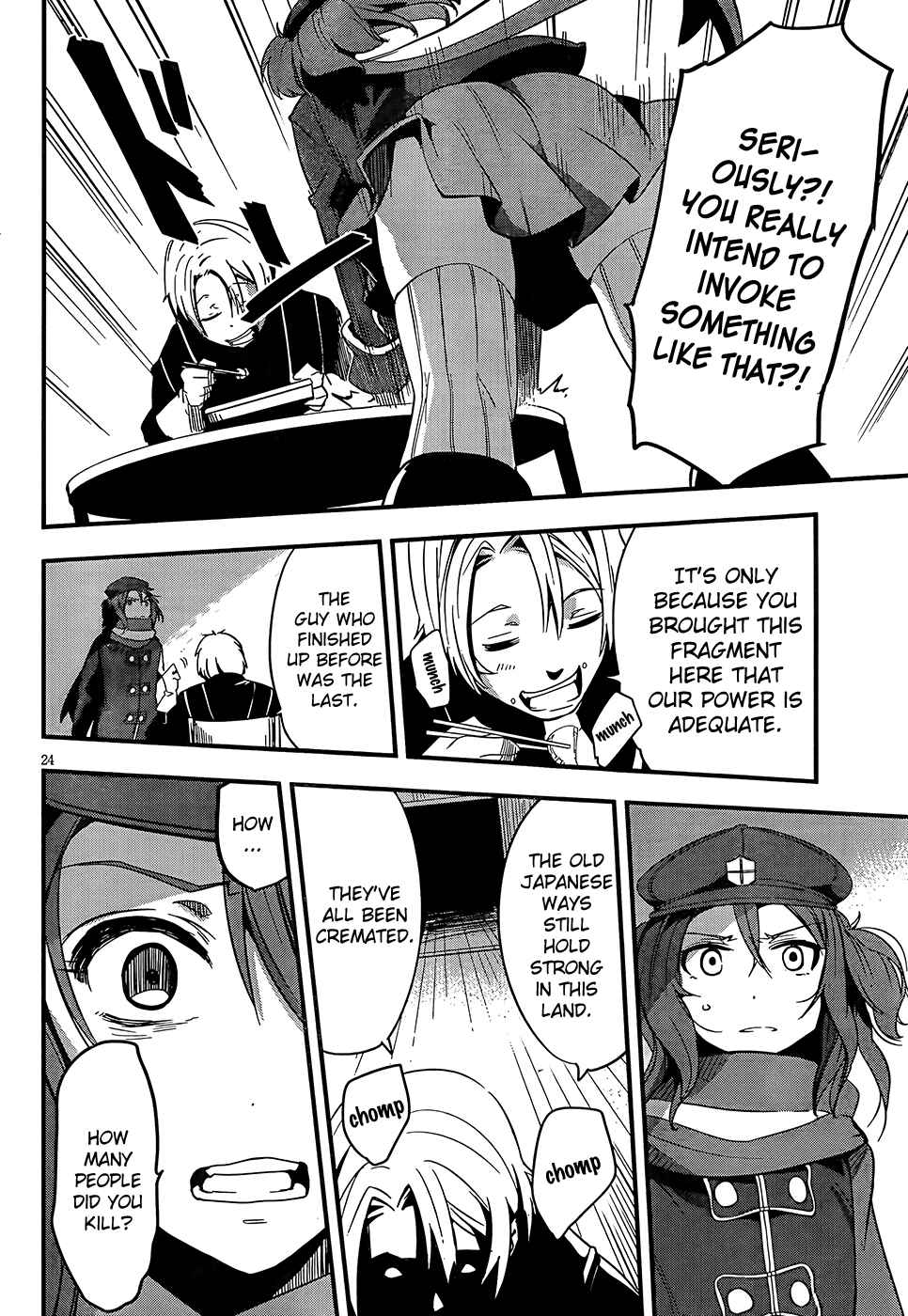 Page 23 Chapter 4 Anti-Magic Academy The 35th Test Platoon