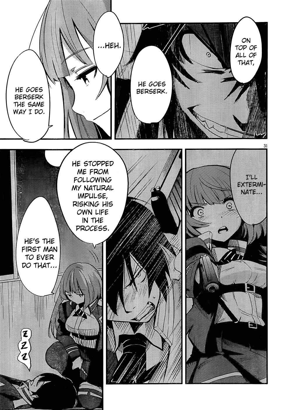 Page 29 Chapter 4 Anti-Magic Academy The 35th Test Platoon