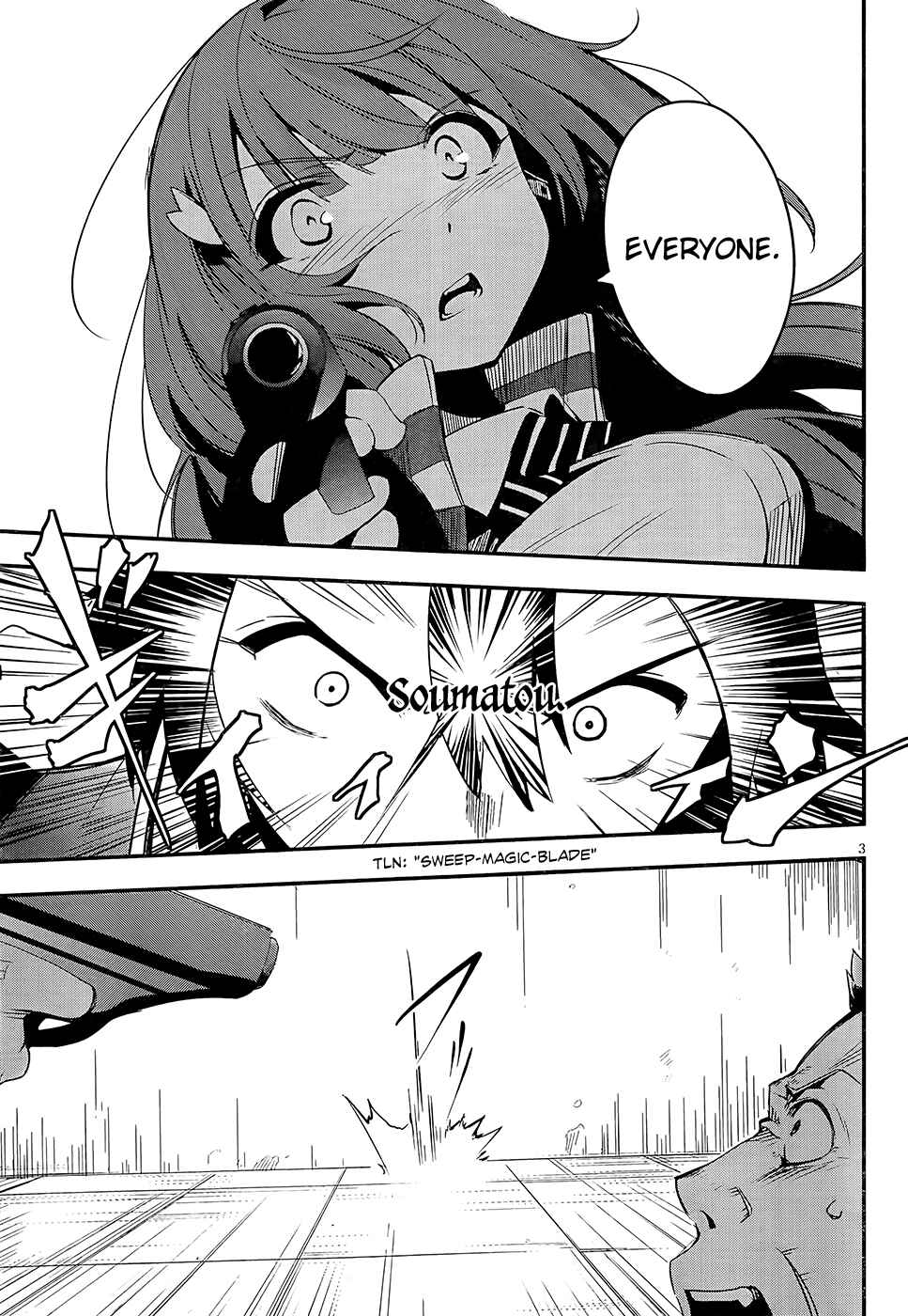 Page 3 Chapter 4 Anti-Magic Academy The 35th Test Platoon