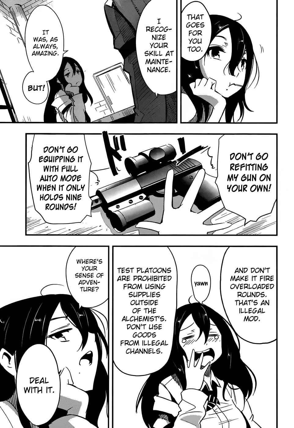 Page 12 Chapter 5 Anti-Magic Academy The 35th Test Platoon