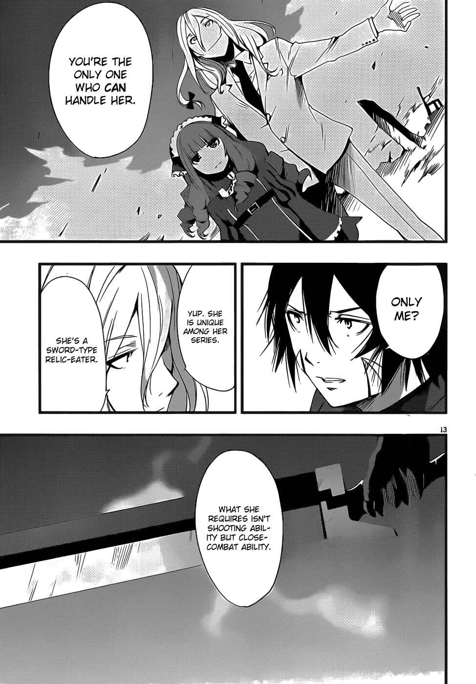 Page 13 Chapter 15 Anti-Magic Academy The 35th Test Platoon