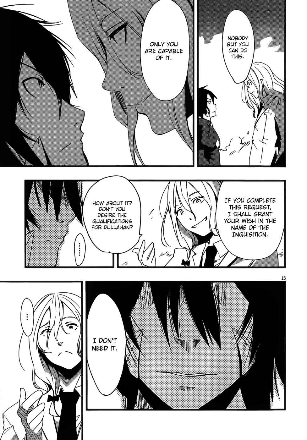 Page 15 Chapter 15 Anti-Magic Academy The 35th Test Platoon