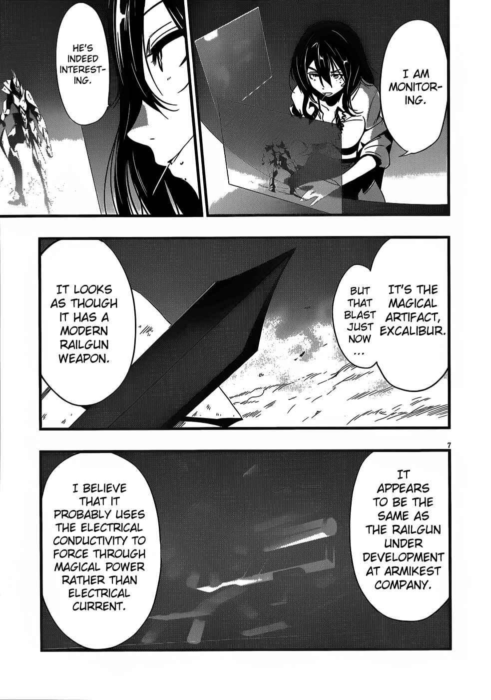 Page 8 Chapter 13 Anti-Magic Academy The 35th Test Platoon