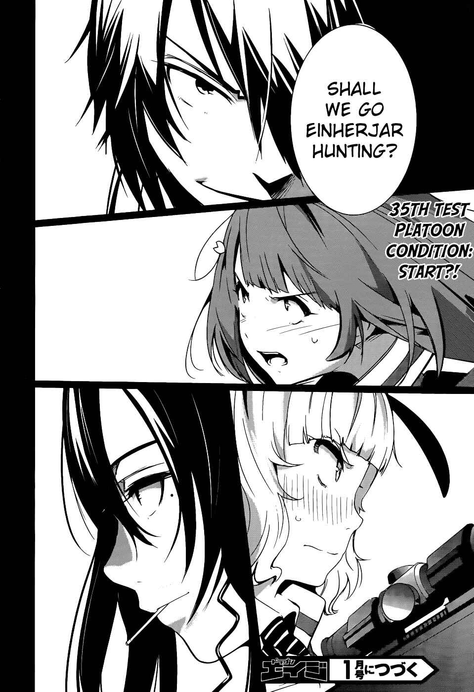Page 22 Chapter 10 Anti-Magic Academy The 35th Test Platoon