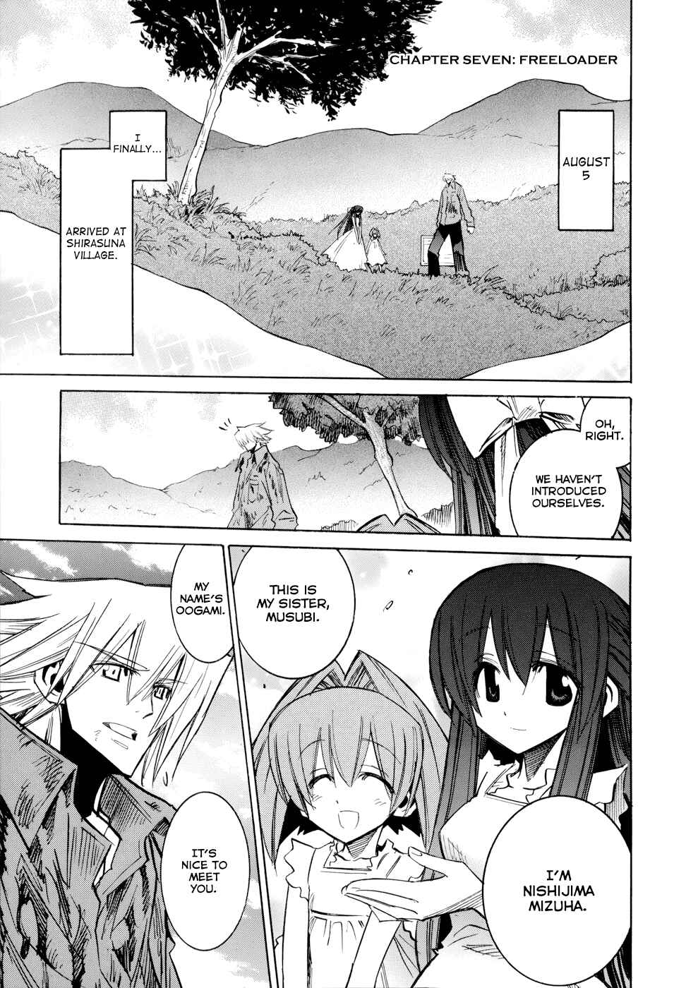 Page 5 Chapter 7 Shirasunamura