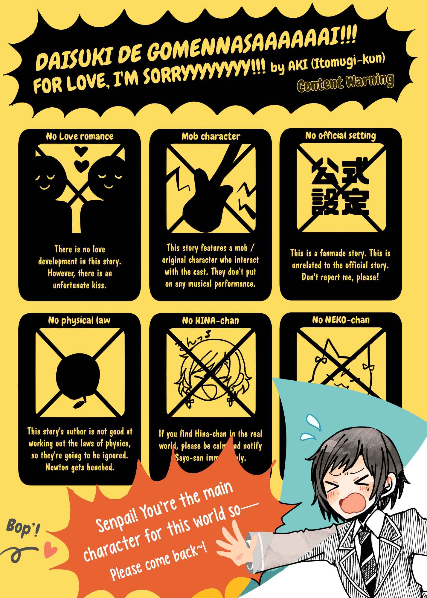 Page 2 Chapter Unknown_32b7 BanG Dream! - FOR LOVE, IM SORRYYYYYYYY!!! (Doujinshi)