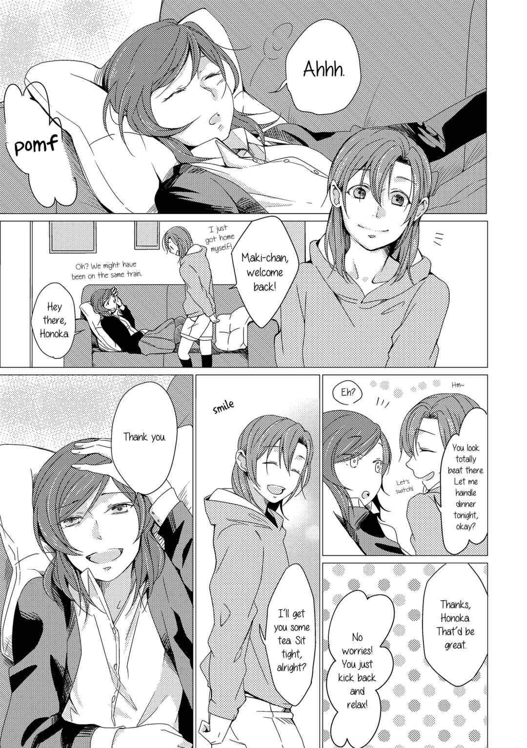 Page 2 Chapter Unknown_df90 Love Live! - Atsui Shisen (Doujinshi)