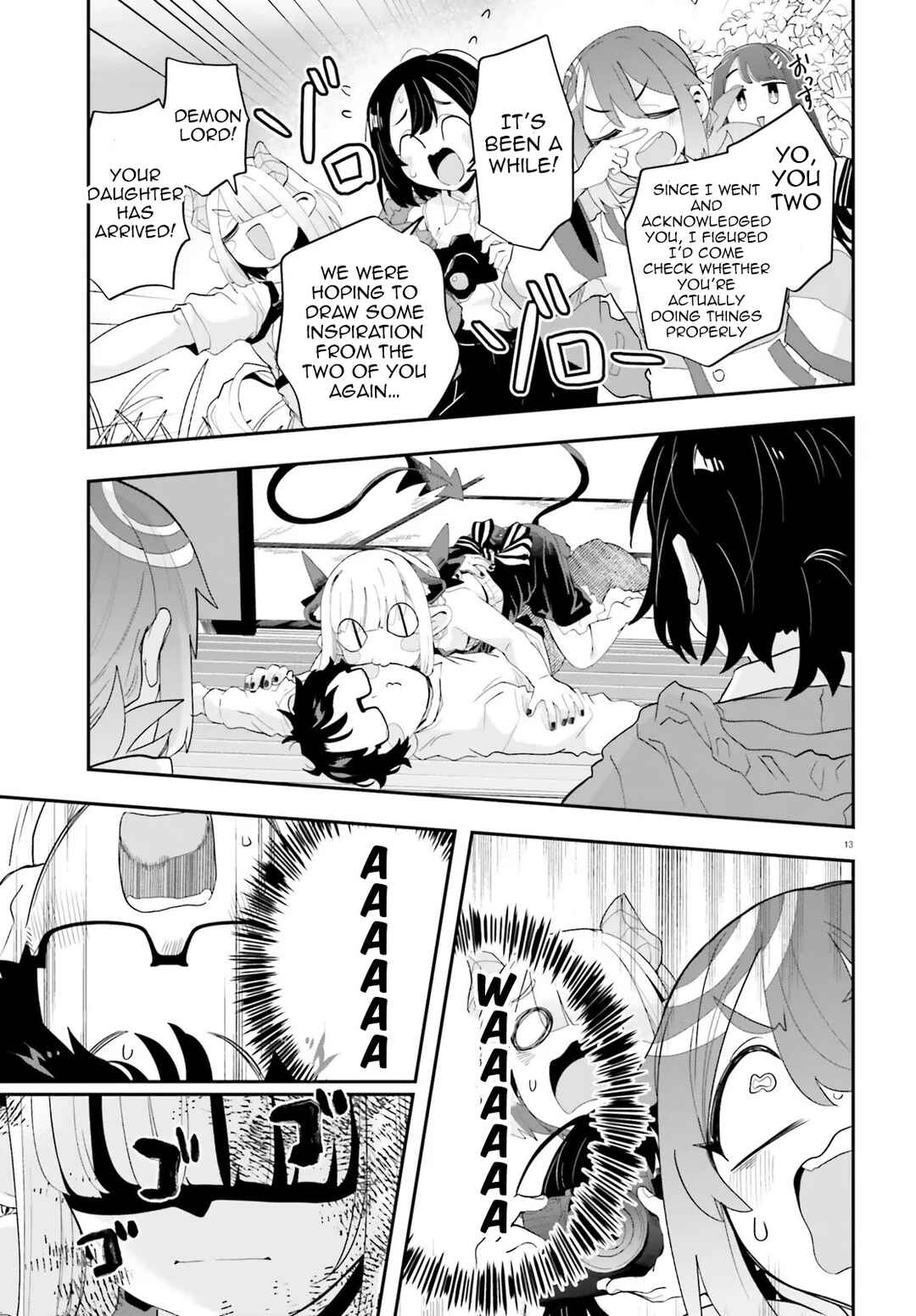 Page 13 Chapter 36 Maou ga Inaka ni Totsuidara