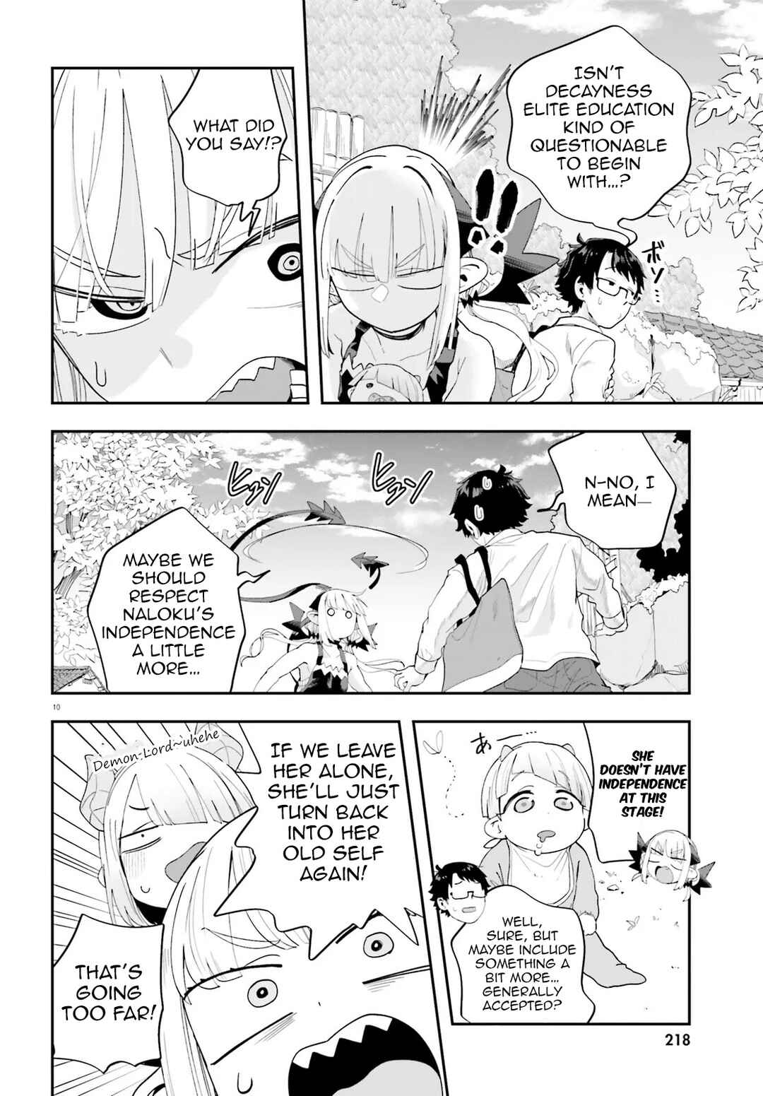 Page 10 Chapter 34 Maou ga Inaka ni Totsuidara
