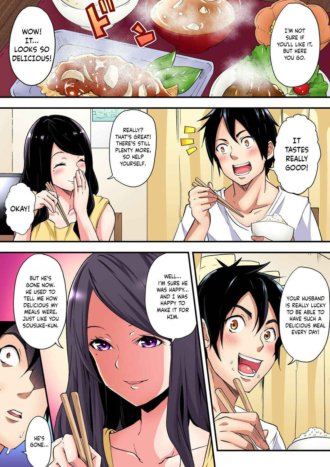 Page 8 Chapter 4 Gal Mama to Pakopako SEX ~ Hitozuma no Chouzetsu Tech ni Maji Iki Zecchou!