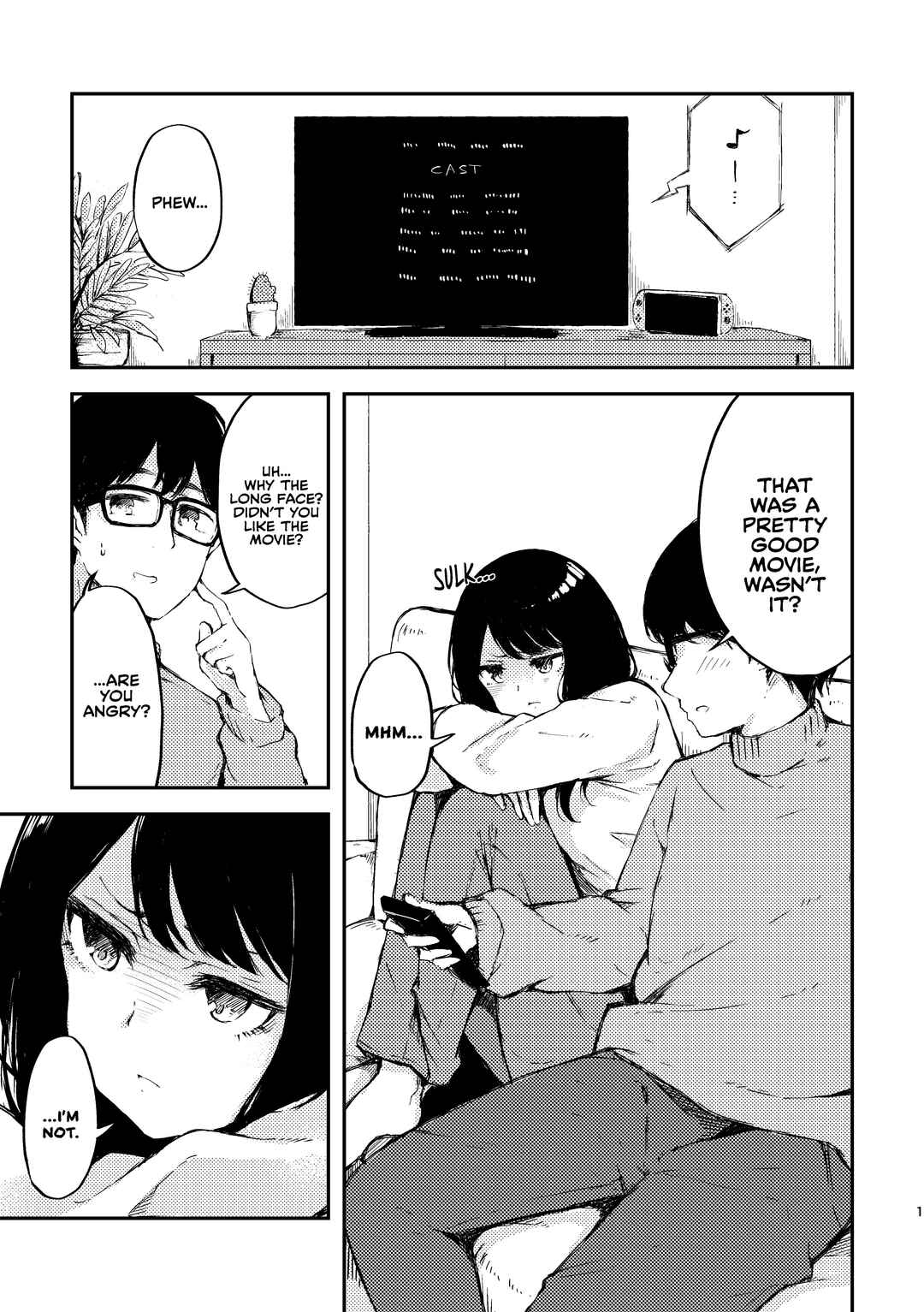 Page 1 Chapter Unknown_81a1 The Girl Who Gets Insecure Because She Likes You