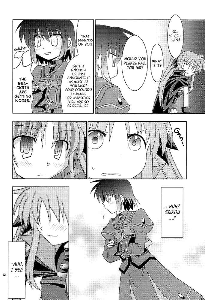 Page 11 Chapter Unknown_2506 Mahou Shoujo Lyrical Nanoha - Baka Survivor (Doujinshi)