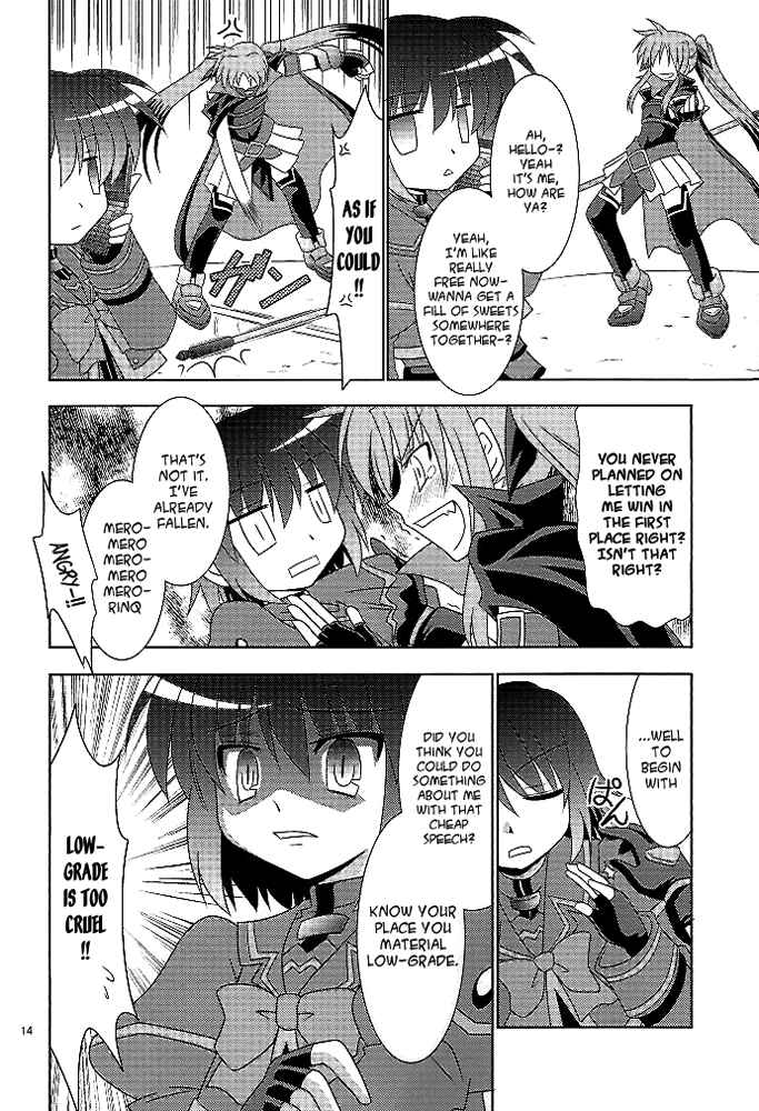 Page 13 Chapter Unknown_2506 Mahou Shoujo Lyrical Nanoha - Baka Survivor (Doujinshi)