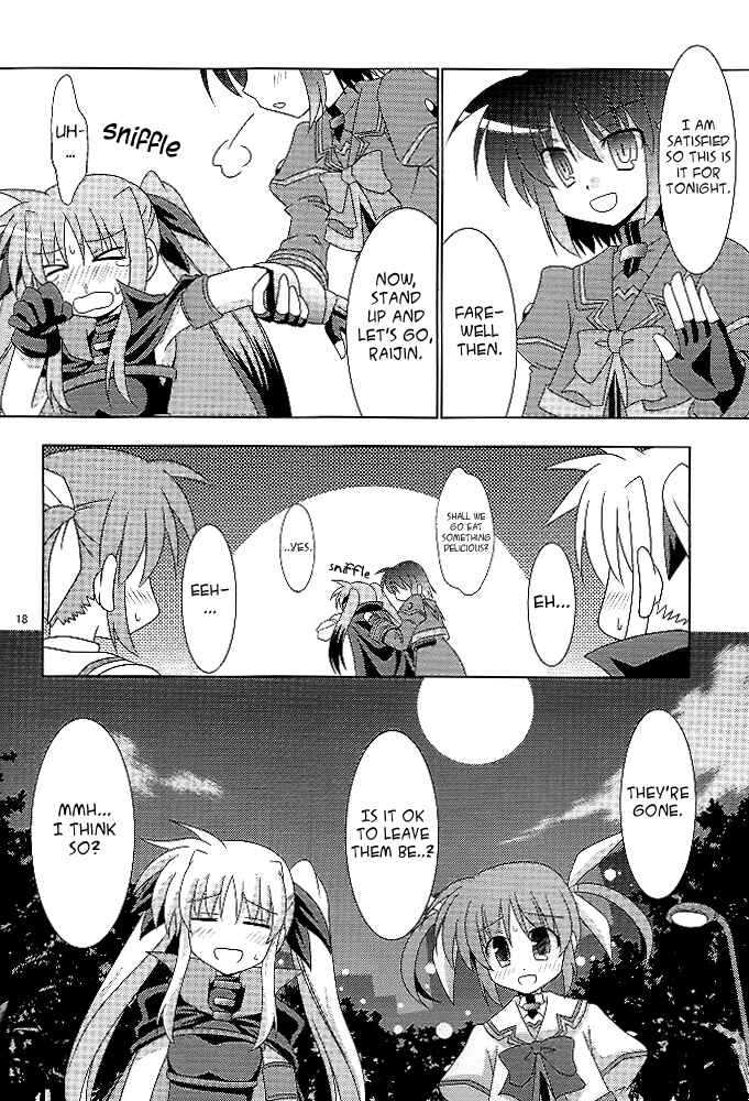 Page 17 Chapter Unknown_2506 Mahou Shoujo Lyrical Nanoha - Baka Survivor (Doujinshi)