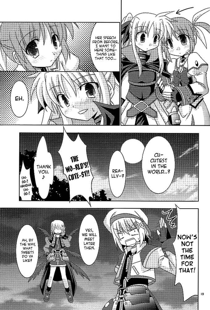 Page 18 Chapter Unknown_2506 Mahou Shoujo Lyrical Nanoha - Baka Survivor (Doujinshi)