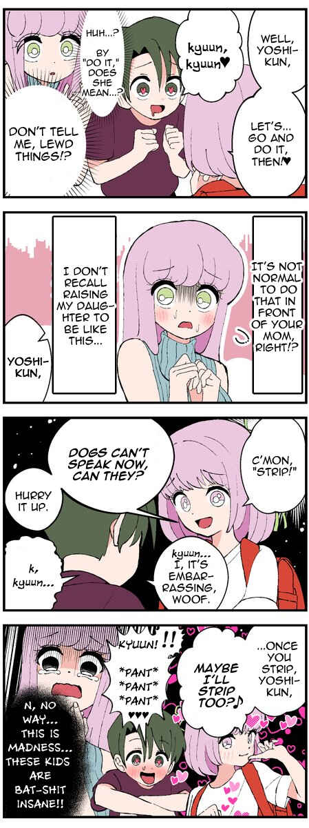 Page 1 Chapter 10 My Daughters Boyfriend 4koma