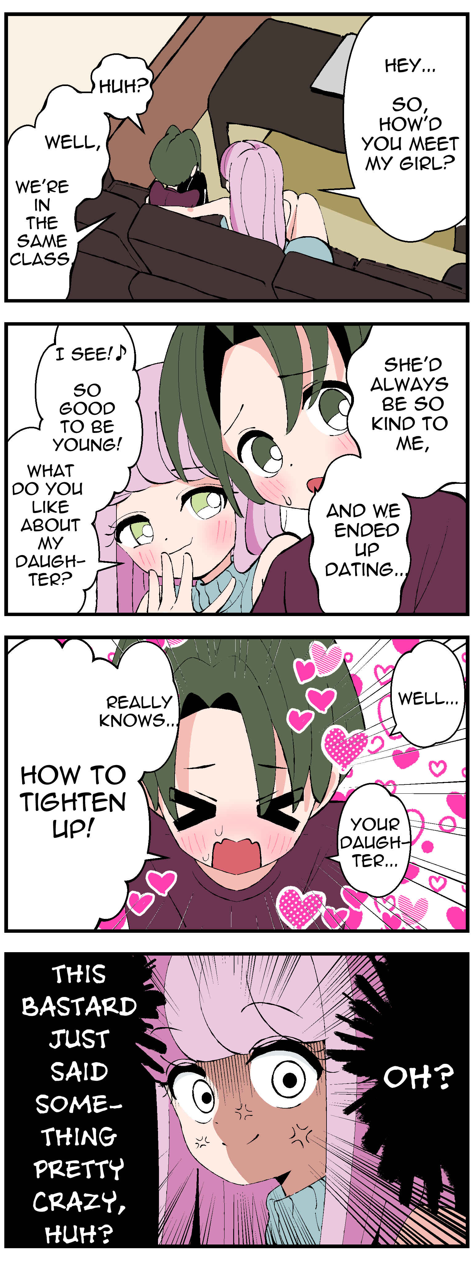 Page 1 Chapter 2 My Daughters Boyfriend 4koma