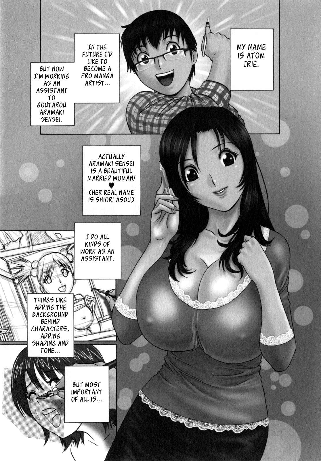 Page 1 Chapter 4 Manga no You na Hitozuma tono Hibi