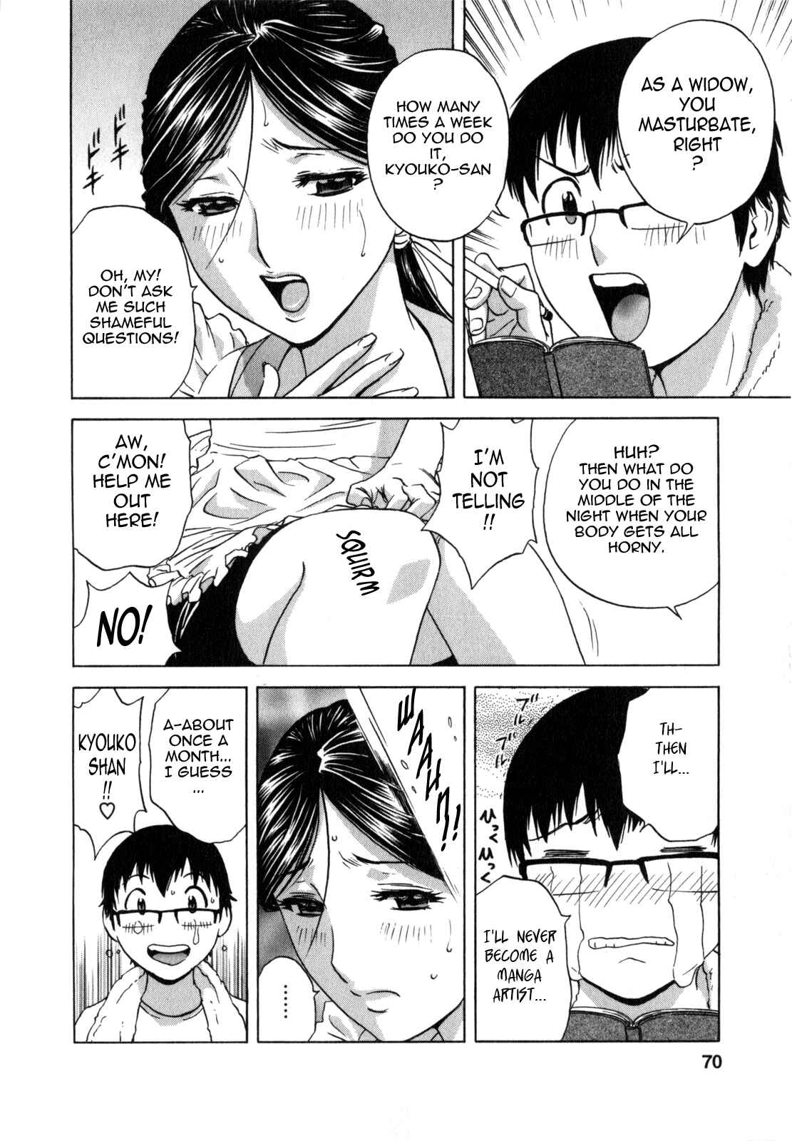 Page 10 Chapter 4 Manga no You na Hitozuma tono Hibi