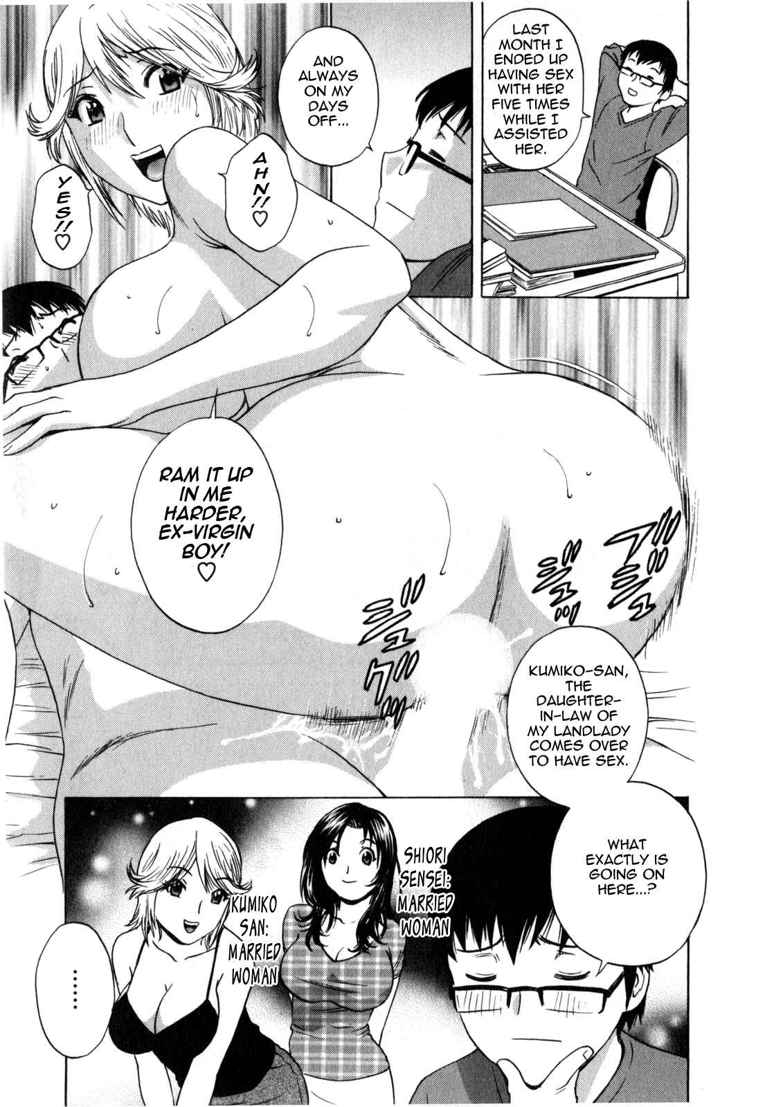 Page 5 Chapter 4 Manga no You na Hitozuma tono Hibi