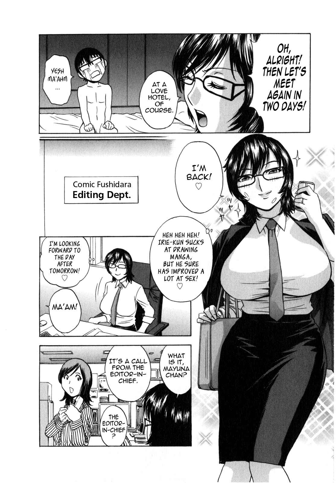 Page 12 Chapter 11 Manga no You na Hitozuma tono Hibi