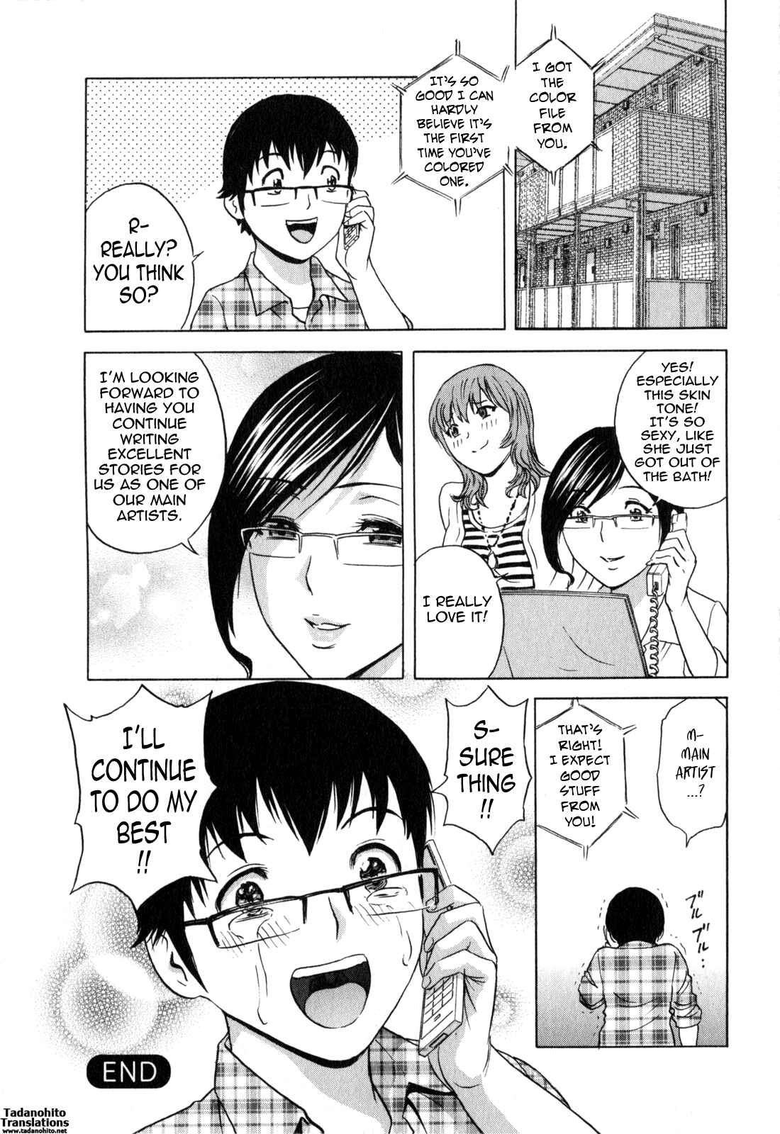 Page 18 Chapter 19 Manga no You na Hitozuma tono Hibi