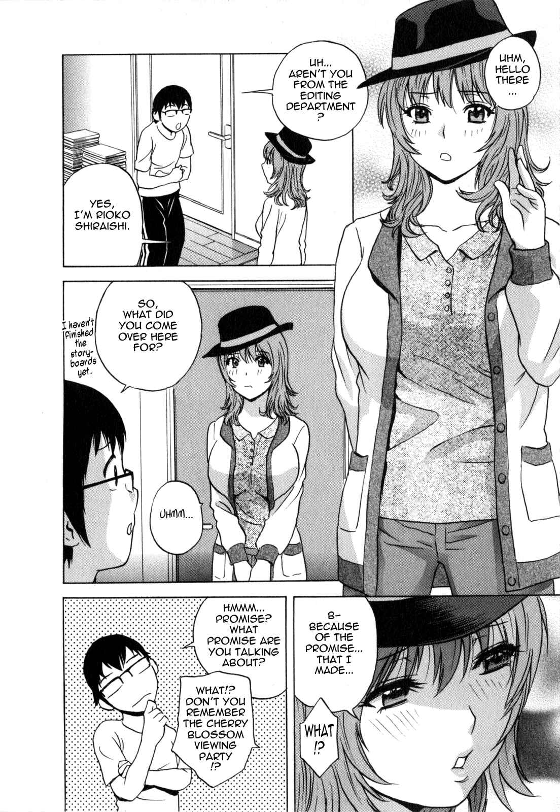 Page 4 Chapter 19 Manga no You na Hitozuma tono Hibi