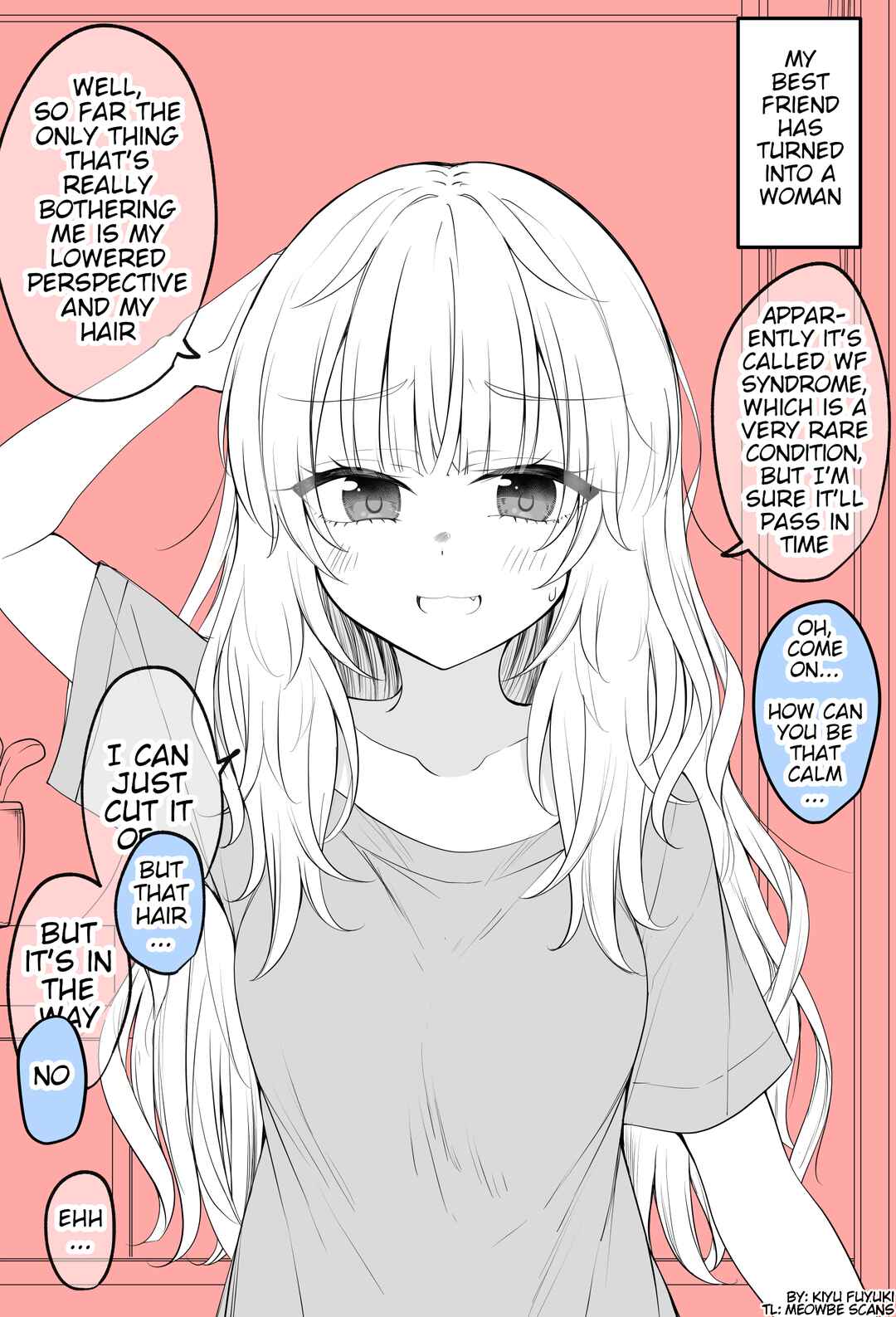 Page 1 Chapter 12 Shinyuu-kun to Issen Koetakute TS-kko-chan