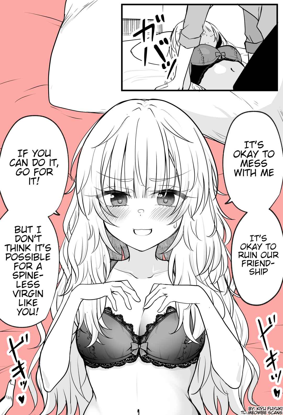 Page 1 Chapter 3 Shinyuu-kun to Issen Koetakute TS-kko-chan