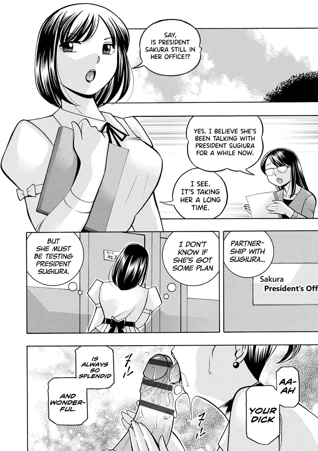 Page 8 Chapter 5 Bijin Shachou Yuki ~Mitsuyaku no Nikusettai~