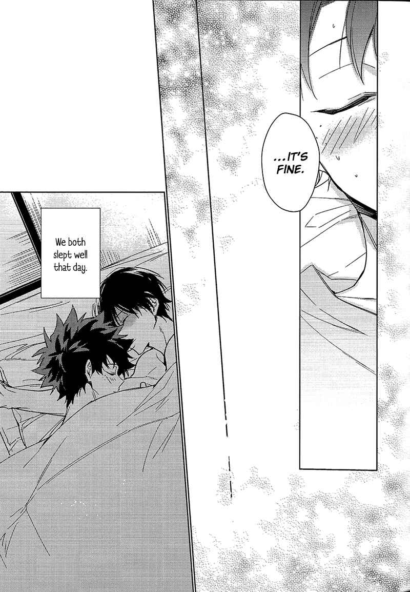 Page 33 Chapter Unknown_2c6e Boku no Hero Academia - Please Dont Say It (Doujinshi)