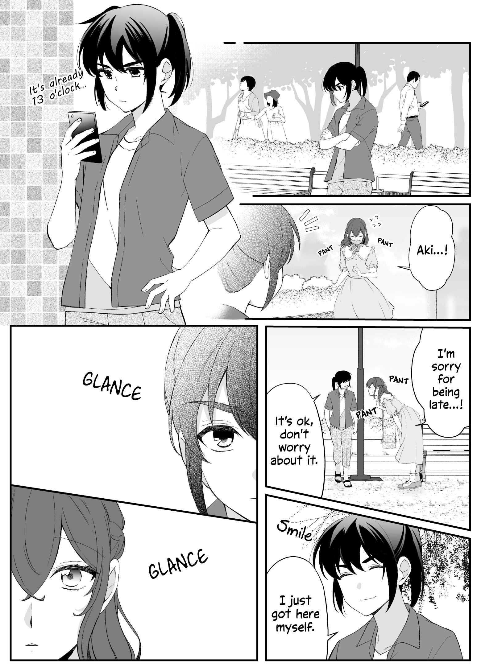 Page 1 Chapter 1 Toaru Bakappuru no Himitsu Jijou.