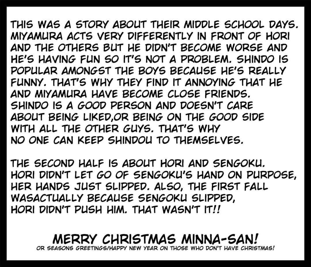 Page 21 Chapter 24 Hori-san to Miyamura-kun