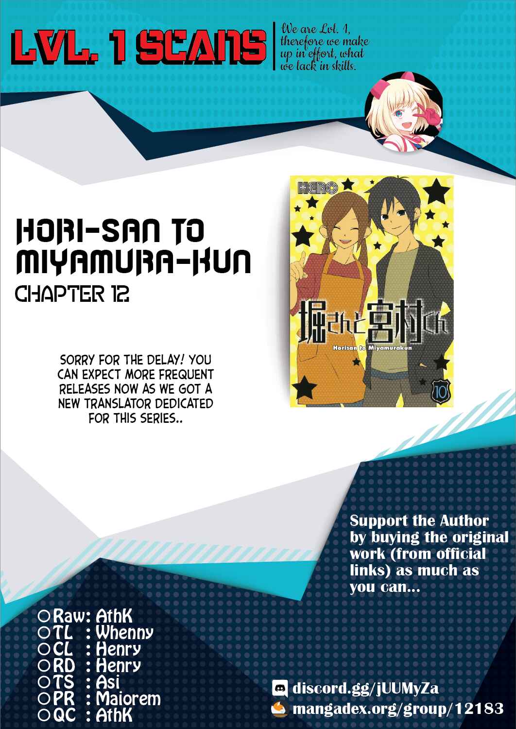 Page 1 Chapter 12 Hori-san to Miyamura-kun