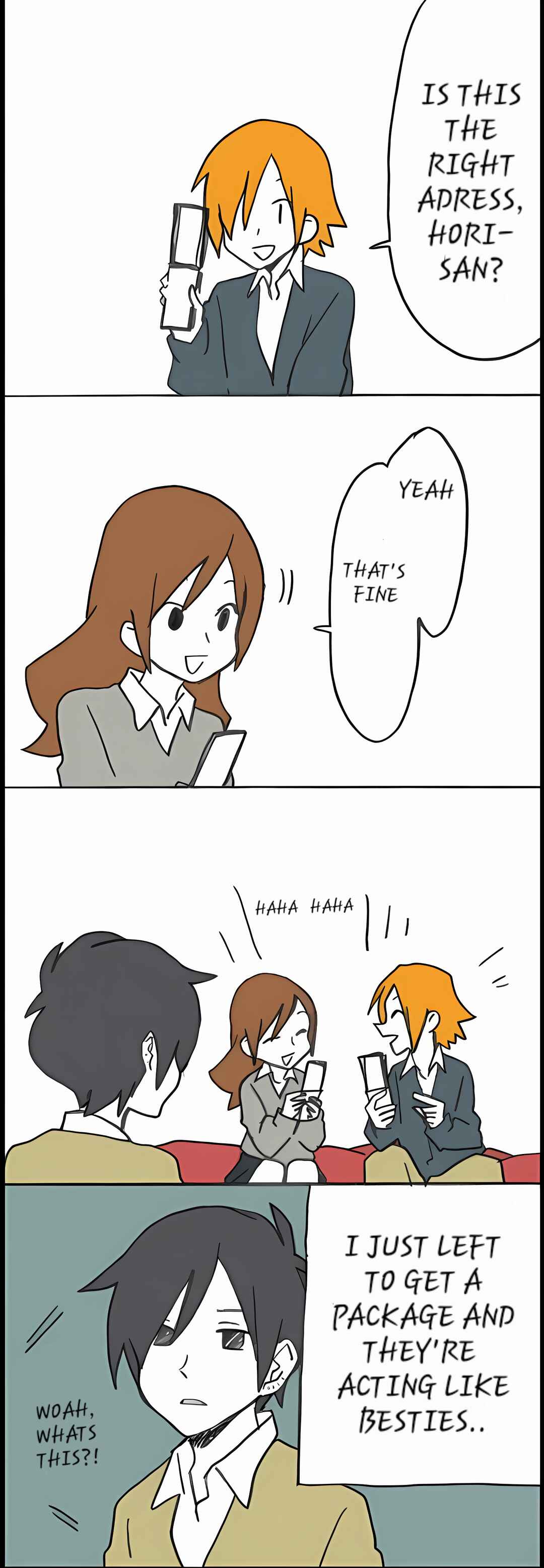 Page 1 Chapter 486 Hori-san to Miyamura-kun