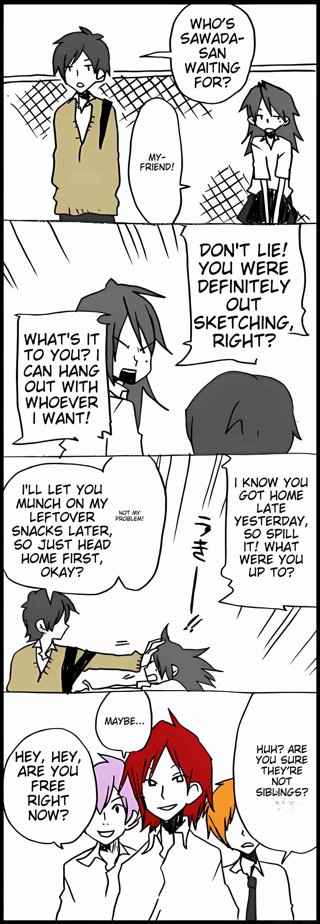 Page 3 Chapter 40 Hori-san to Miyamura-kun