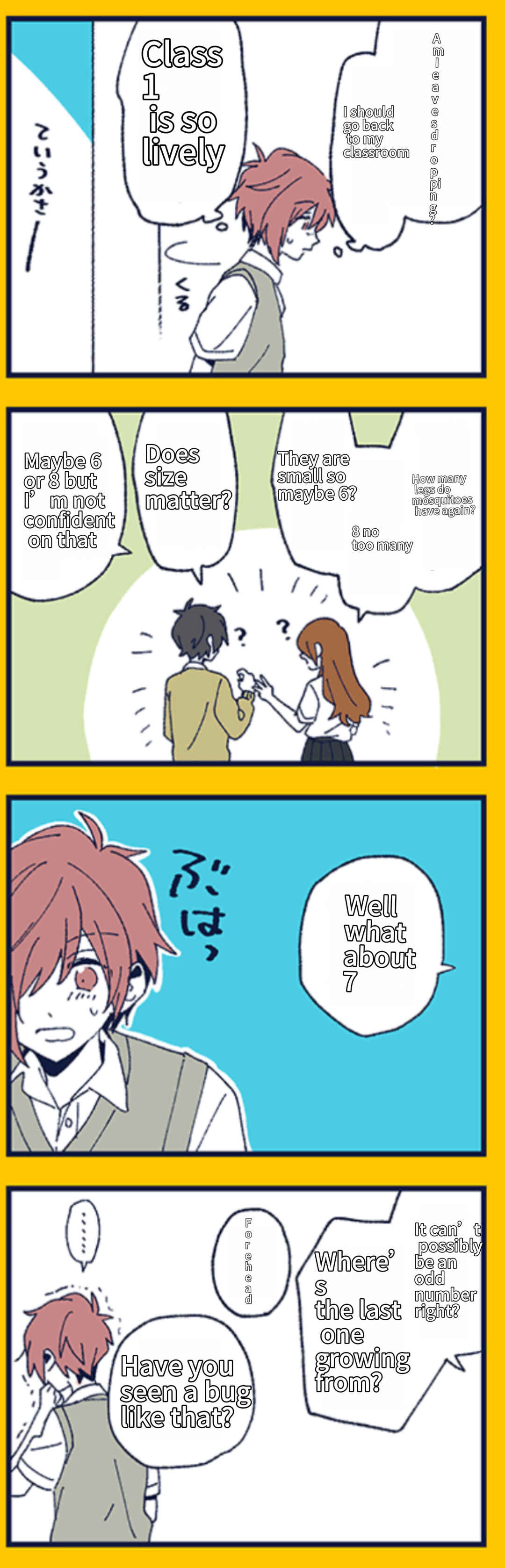 Page 8 Chapter 610 Hori-san to Miyamura-kun