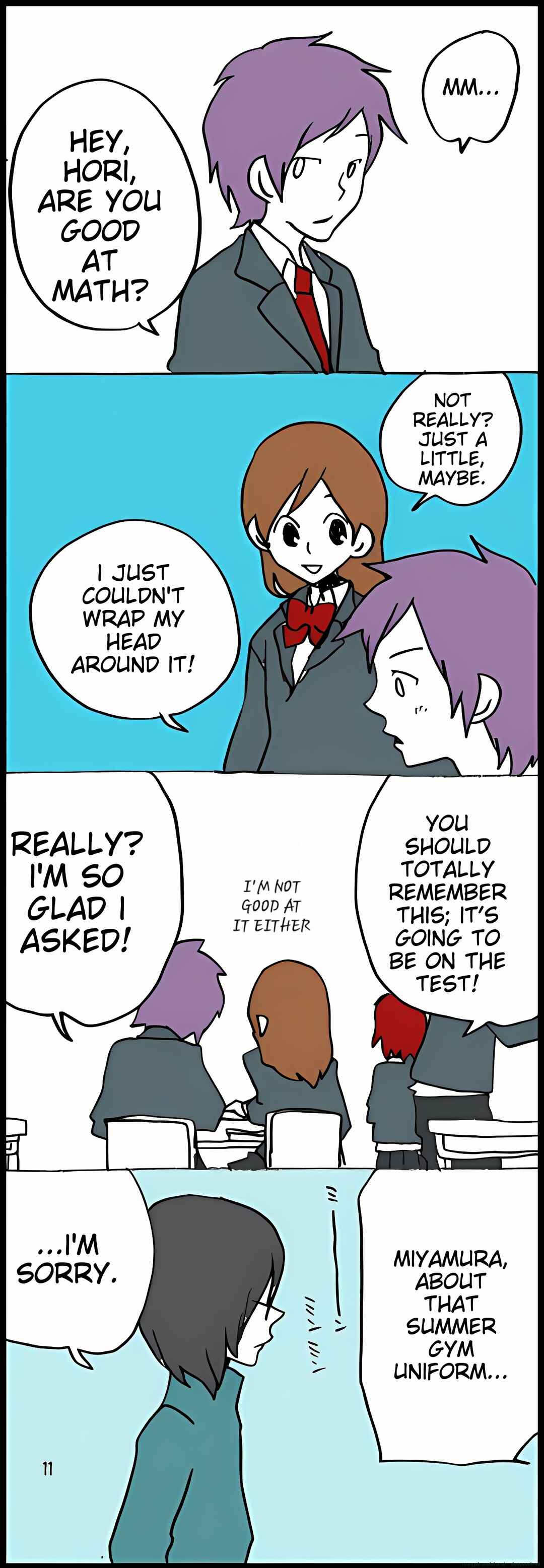 Page 3 Chapter 31 Hori-san to Miyamura-kun