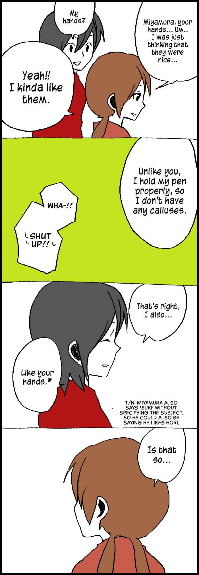Page 10 Chapter 15 Hori-san to Miyamura-kun