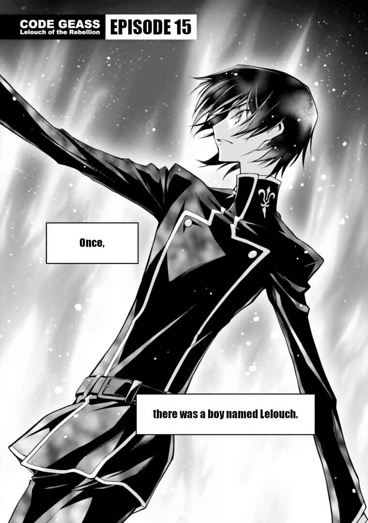 Page 1 Chapter 15 Code Geass: Lelouch of the Rebellion Re;