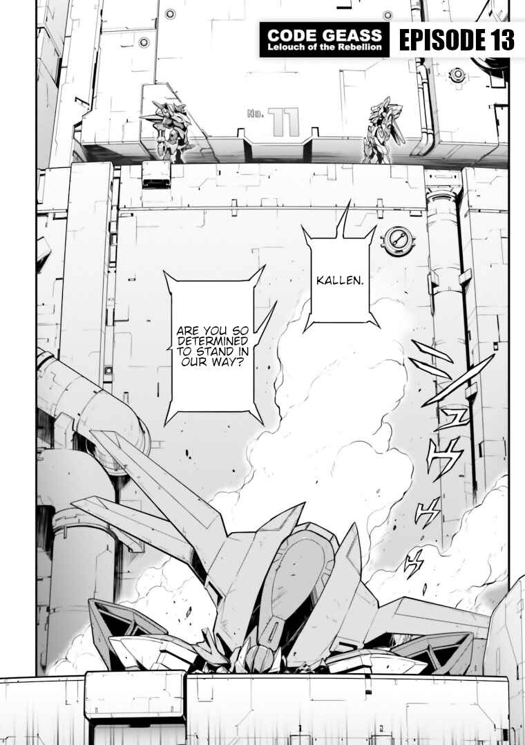 Page 3 Chapter 13 Code Geass: Lelouch of the Rebellion Re;