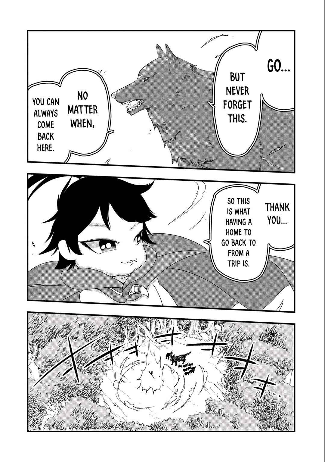 Page 10 Chapter 4 Umareta Chokugo ni Suterareta kedo, Zensei ga Taikensha datta node Yoyuu de Ikitemasu ~Saikyou Akachan Daibousou~