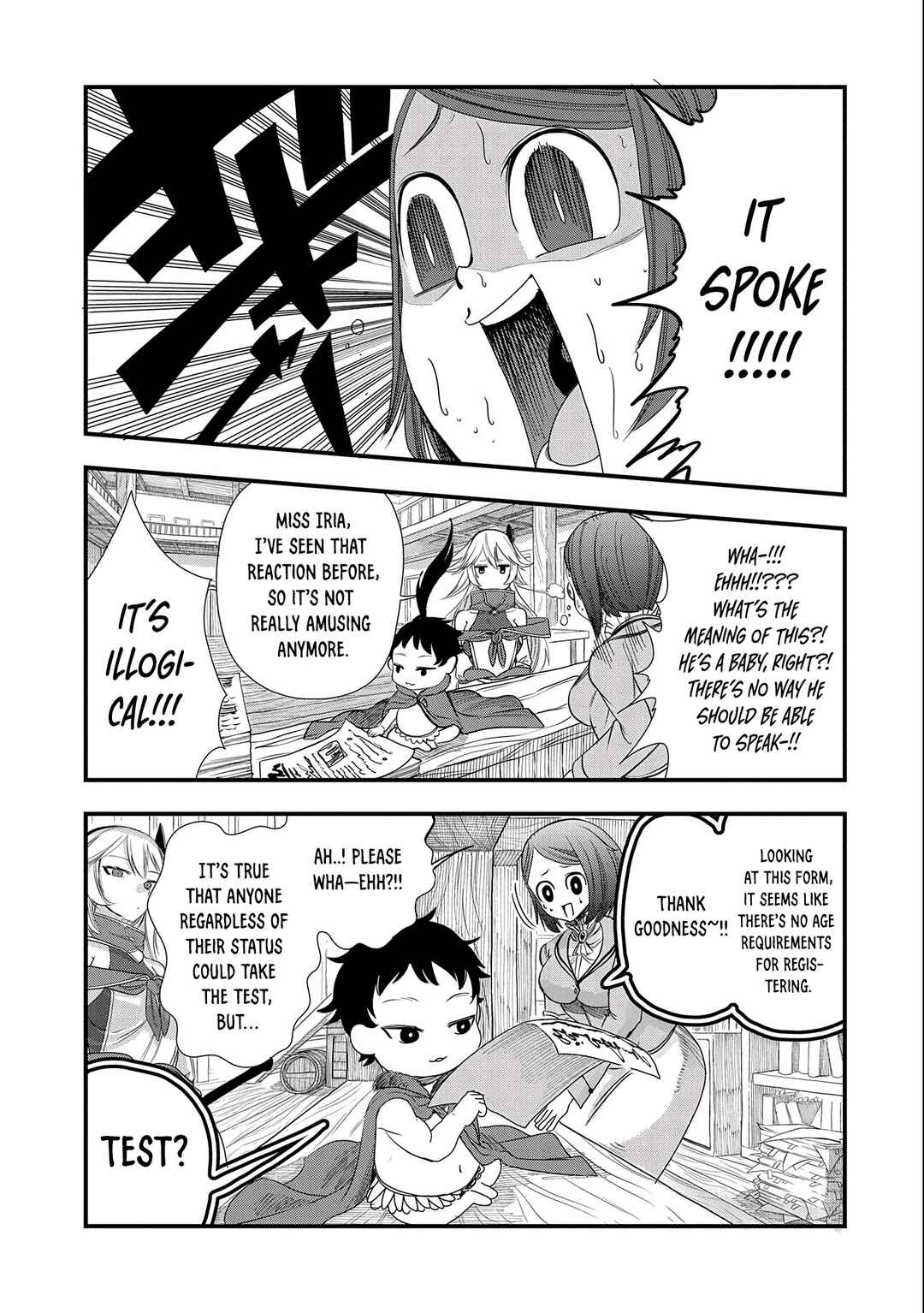 Page 23 Chapter 5 Umareta Chokugo ni Suterareta kedo, Zensei ga Taikensha datta node Yoyuu de Ikitemasu ~Saikyou Akachan Daibousou~