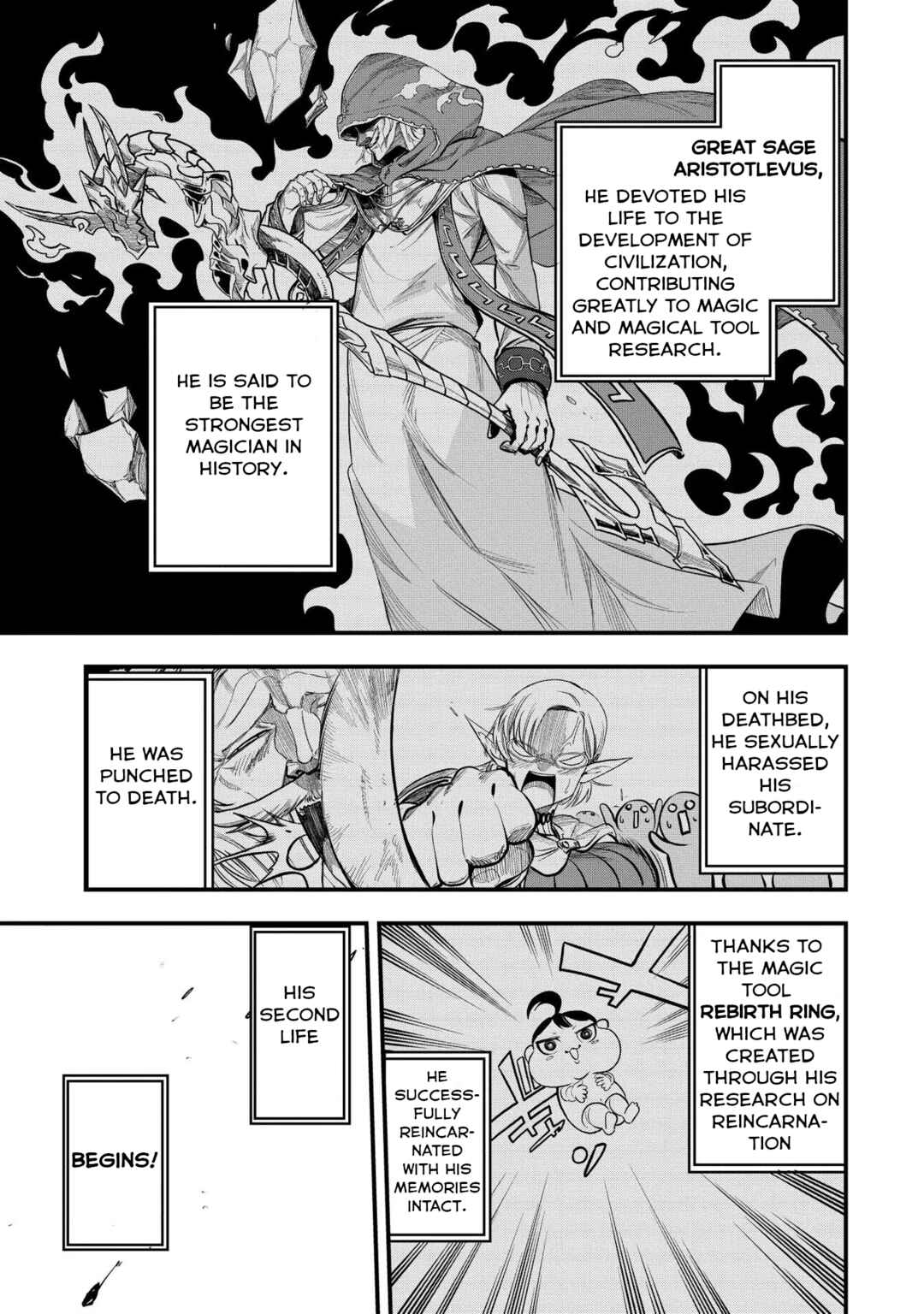 Page 2 Chapter 2 Umareta Chokugo ni Suterareta kedo, Zensei ga Taikensha datta node Yoyuu de Ikitemasu ~Saikyou Akachan Daibousou~