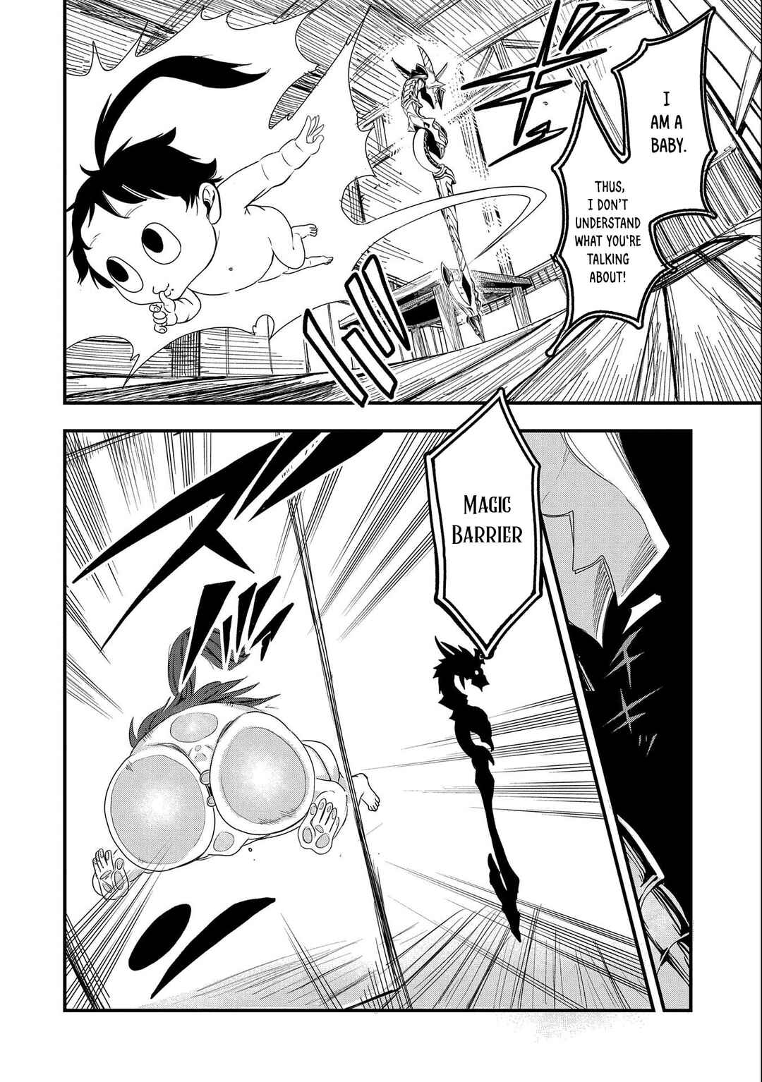 Page 12 Chapter 6 Umareta Chokugo ni Suterareta kedo, Zensei ga Taikensha datta node Yoyuu de Ikitemasu ~Saikyou Akachan Daibousou~