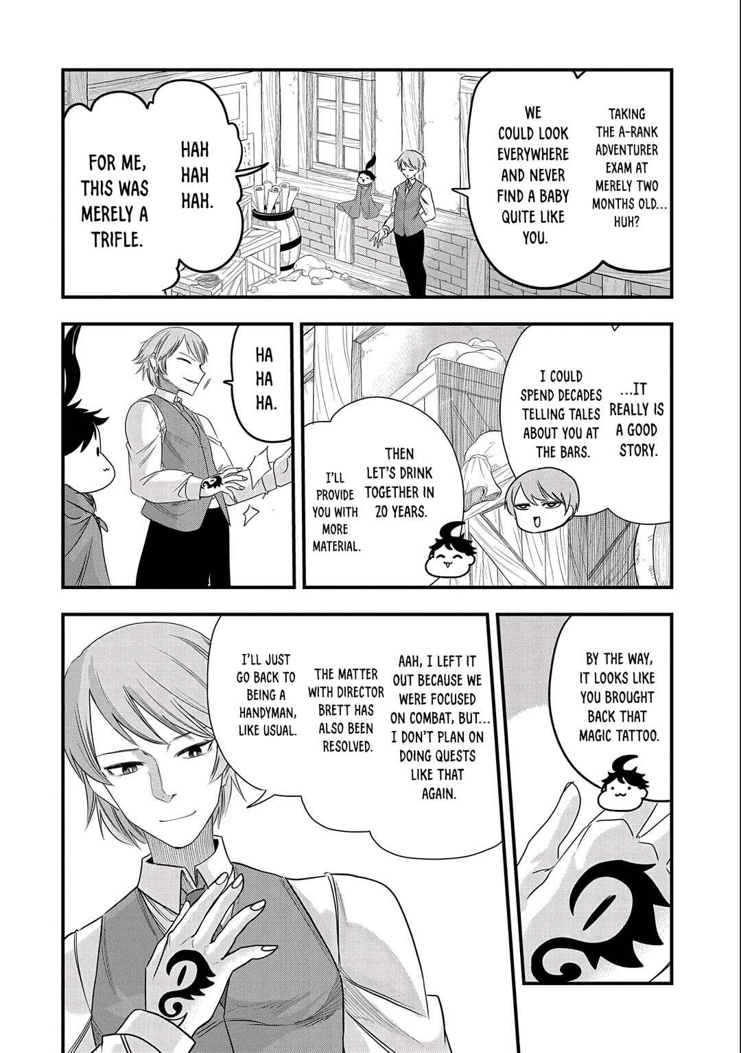 Page 3 Chapter 23 Umareta Chokugo ni Suterareta kedo, Zensei ga Taikensha datta node Yoyuu de Ikitemasu ~Saikyou Akachan Daibousou~