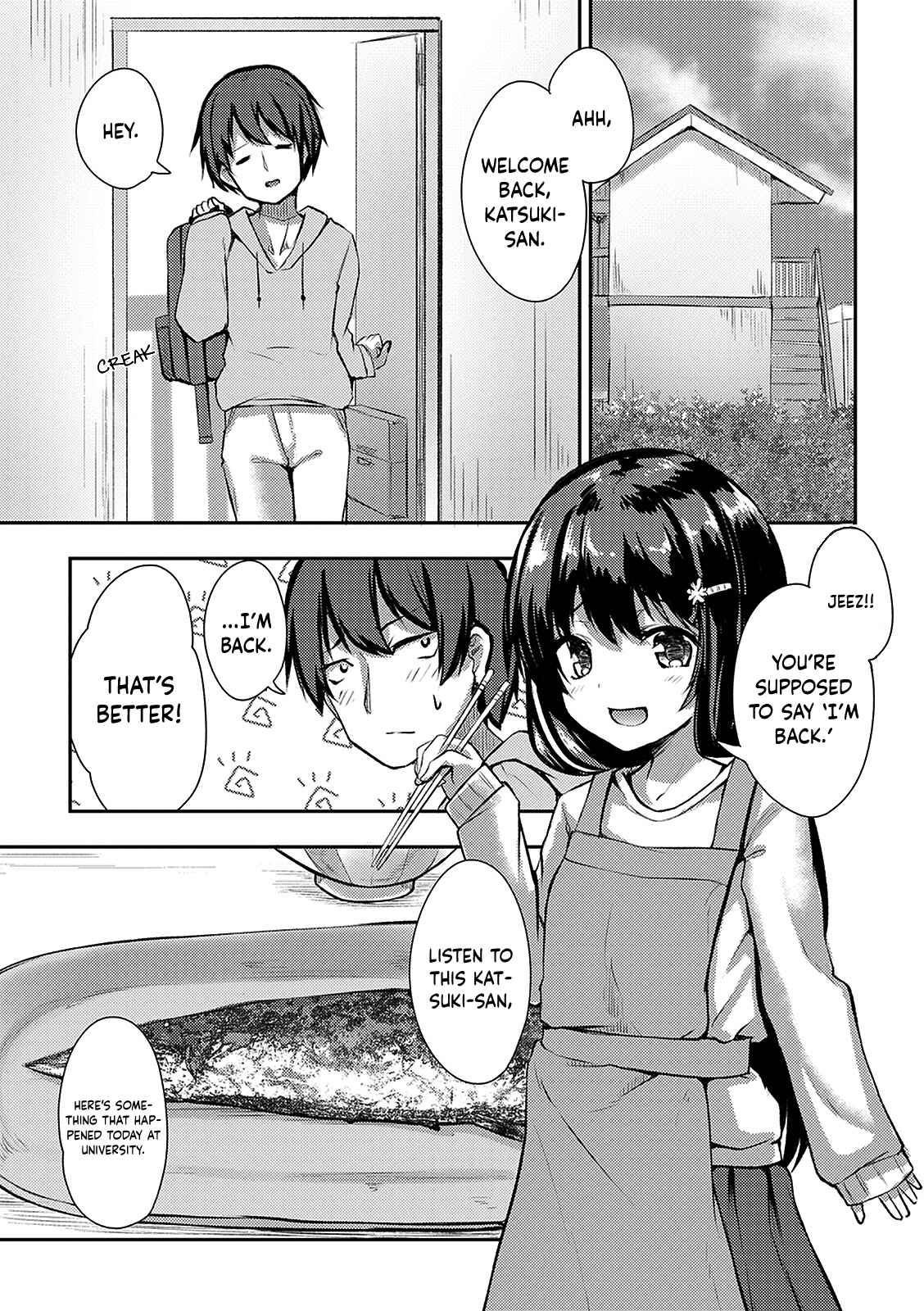 Page 10 Chapter 7 Kuudere Sugiru Mirai no Yome no Mendouna 7-kakan