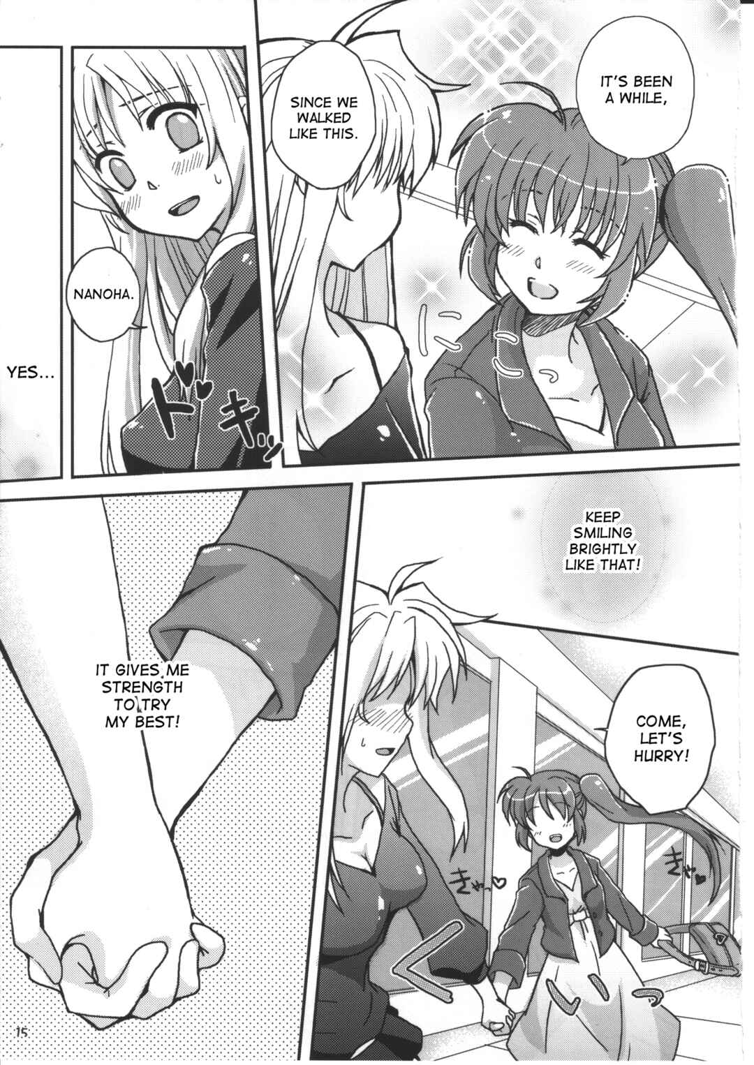 Page 14 Chapter Unknown_d92f Mahou Shoujo Lyrical Nanoha - Mahou Shoujo Lyrical Kinenbi (Doujinshi)