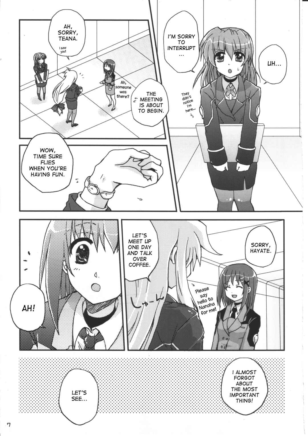 Page 6 Chapter Unknown_d92f Mahou Shoujo Lyrical Nanoha - Mahou Shoujo Lyrical Kinenbi (Doujinshi)