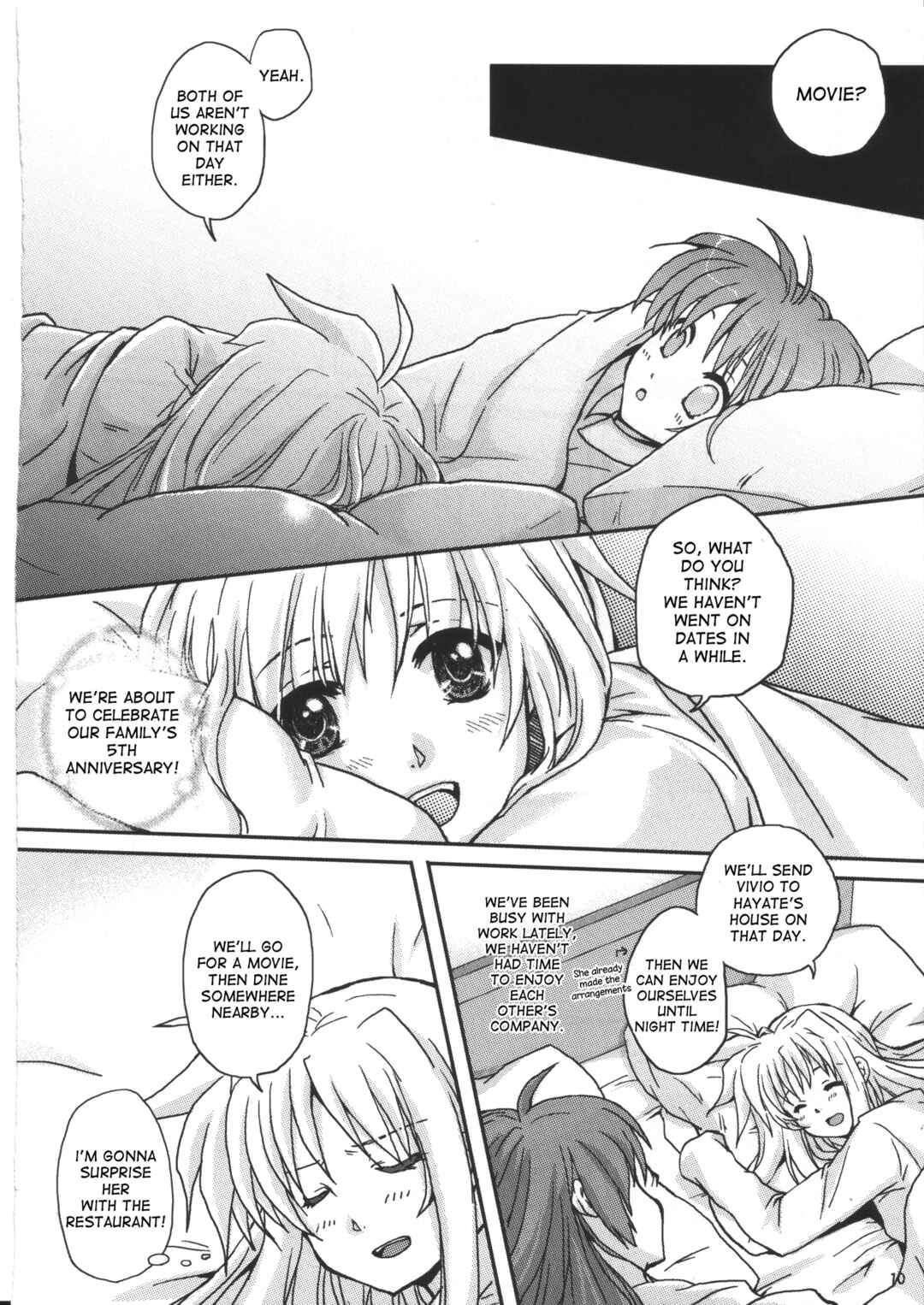 Page 9 Chapter Unknown_d92f Mahou Shoujo Lyrical Nanoha - Mahou Shoujo Lyrical Kinenbi (Doujinshi)